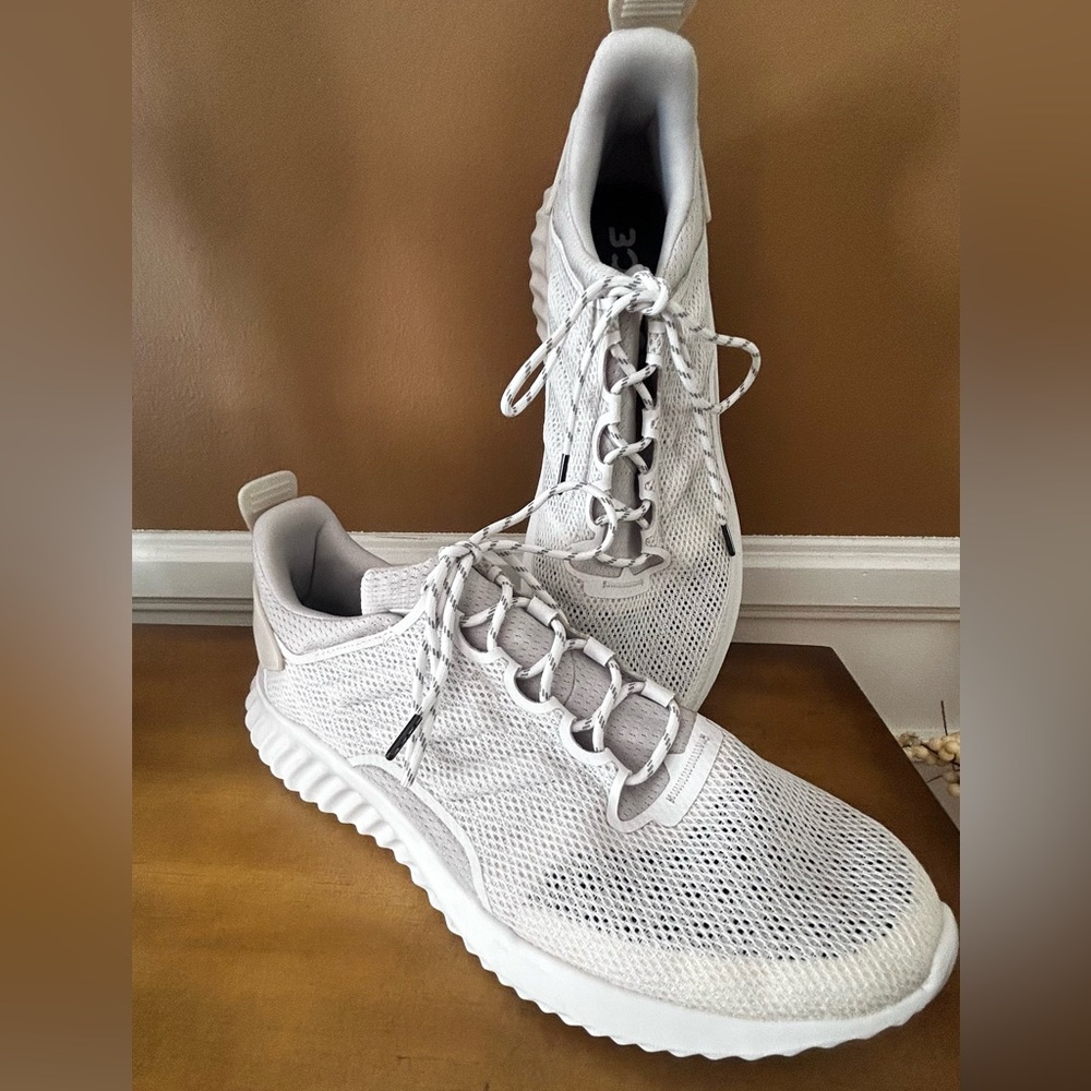Men's Adidas Bounce White Athletic Shoes